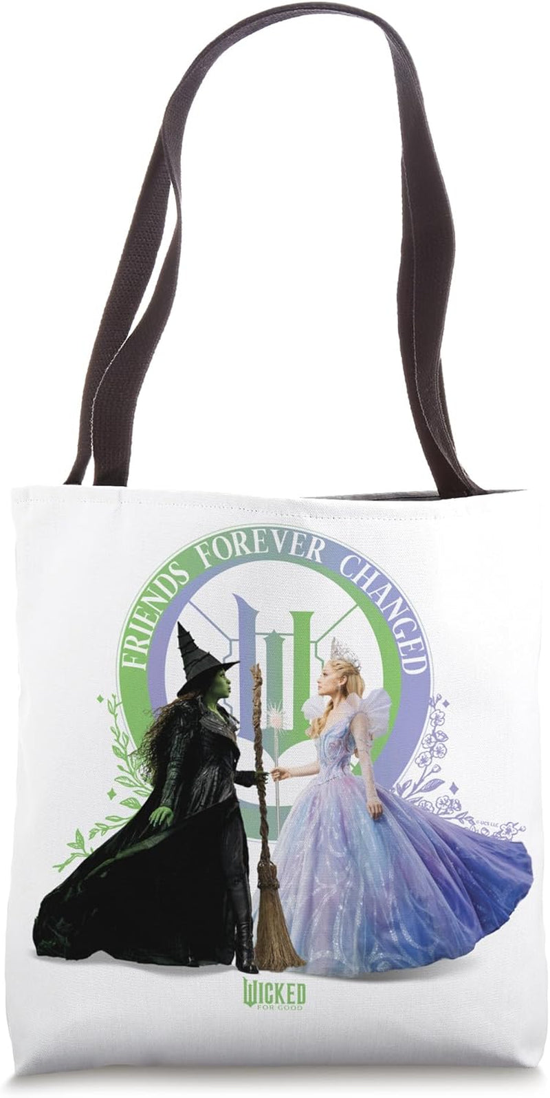 Wicked: for Good Glinda and Elphaba Friends Forever Changed Tote Bag