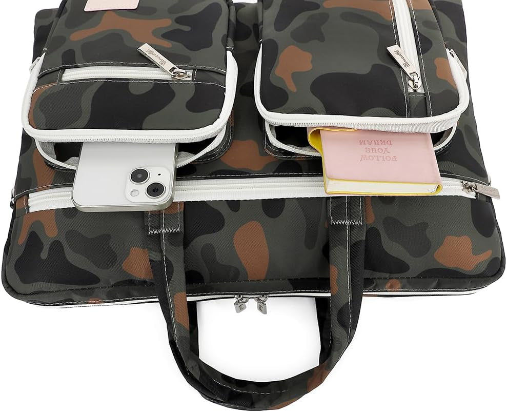 Canvaslife 15-15.6 Inch Laptop Bag, Briefcase, Tote, Shoulder Bag Waterproof Versatile Laptop Shoulder Messenger Bag