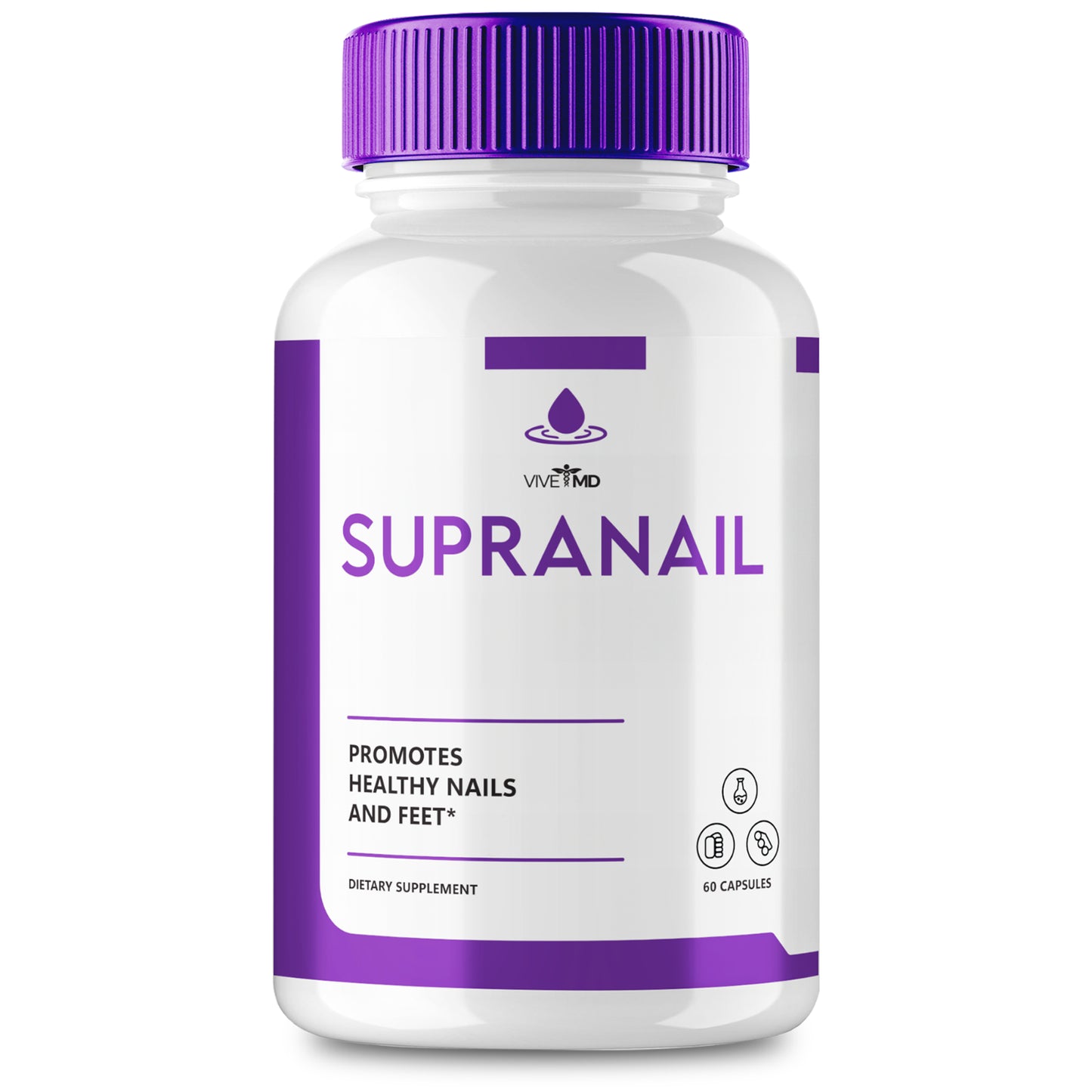 Supranail Dietary Pills for Optimal Nail Health and Strength 60Ct