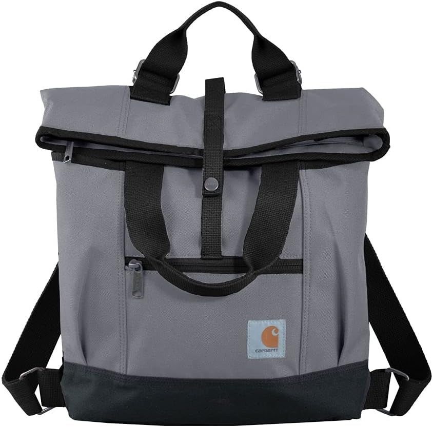 Carhartt Legacy Women'S Hybrid Convertible Backpack Tote Bag, Grey