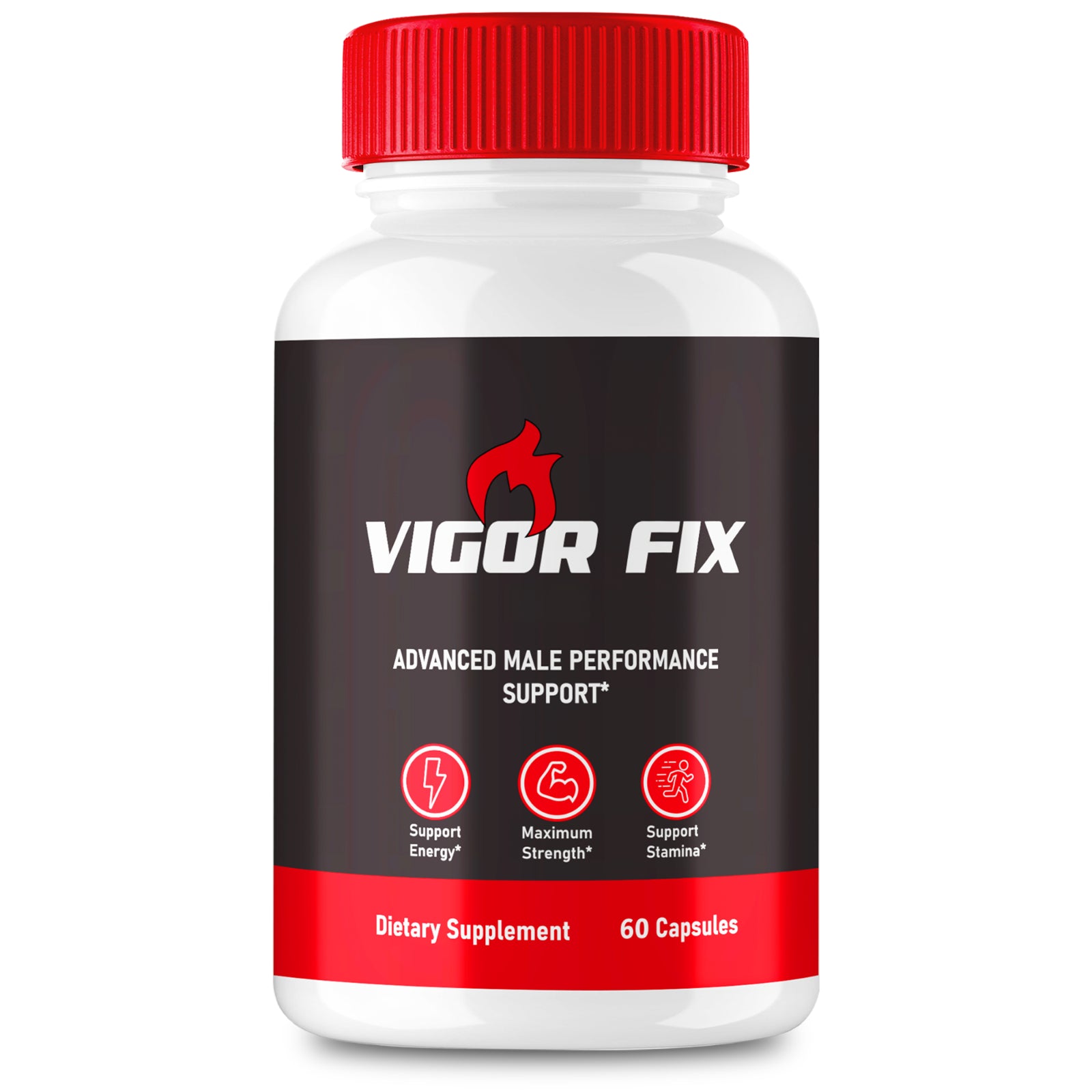 Vigor Fix Male Health Pills to Enhance Masculine Vitality and Libido 60Ct