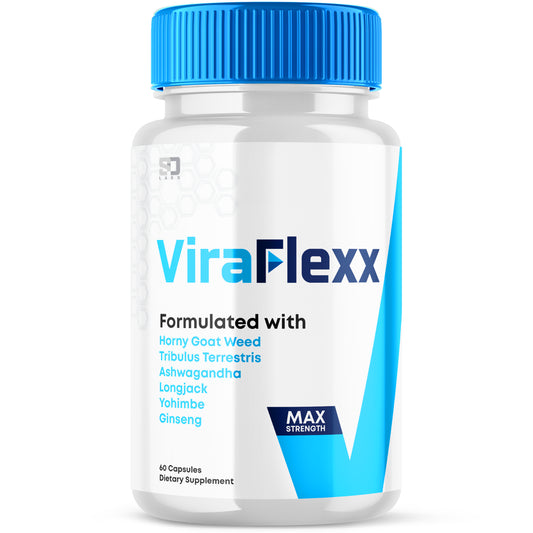 Viraflexx for Men Boosting Pills - Enhances Male Performance (60 Capsules)