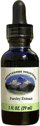 Honeycombs Parsley – for Digestion, the Bladder, Kidneys, Liver, Thyroid and More – Alcohol-Free Liquid Extract