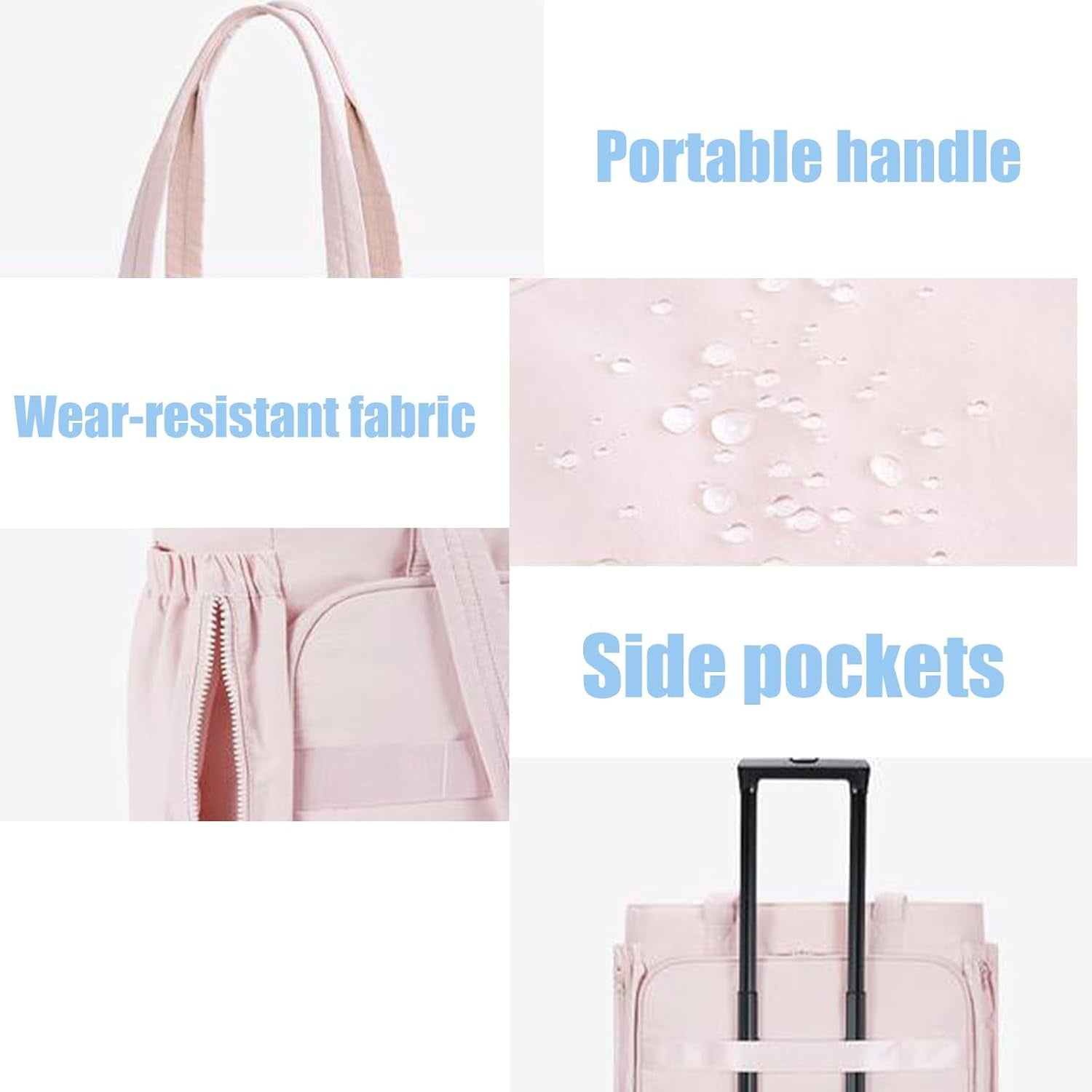 Crush Bow Tote Bag for Women, Lightweight Puffy Quilted Bow Handbag Shoulder Bag with Compartments for Daily, Work,Travel