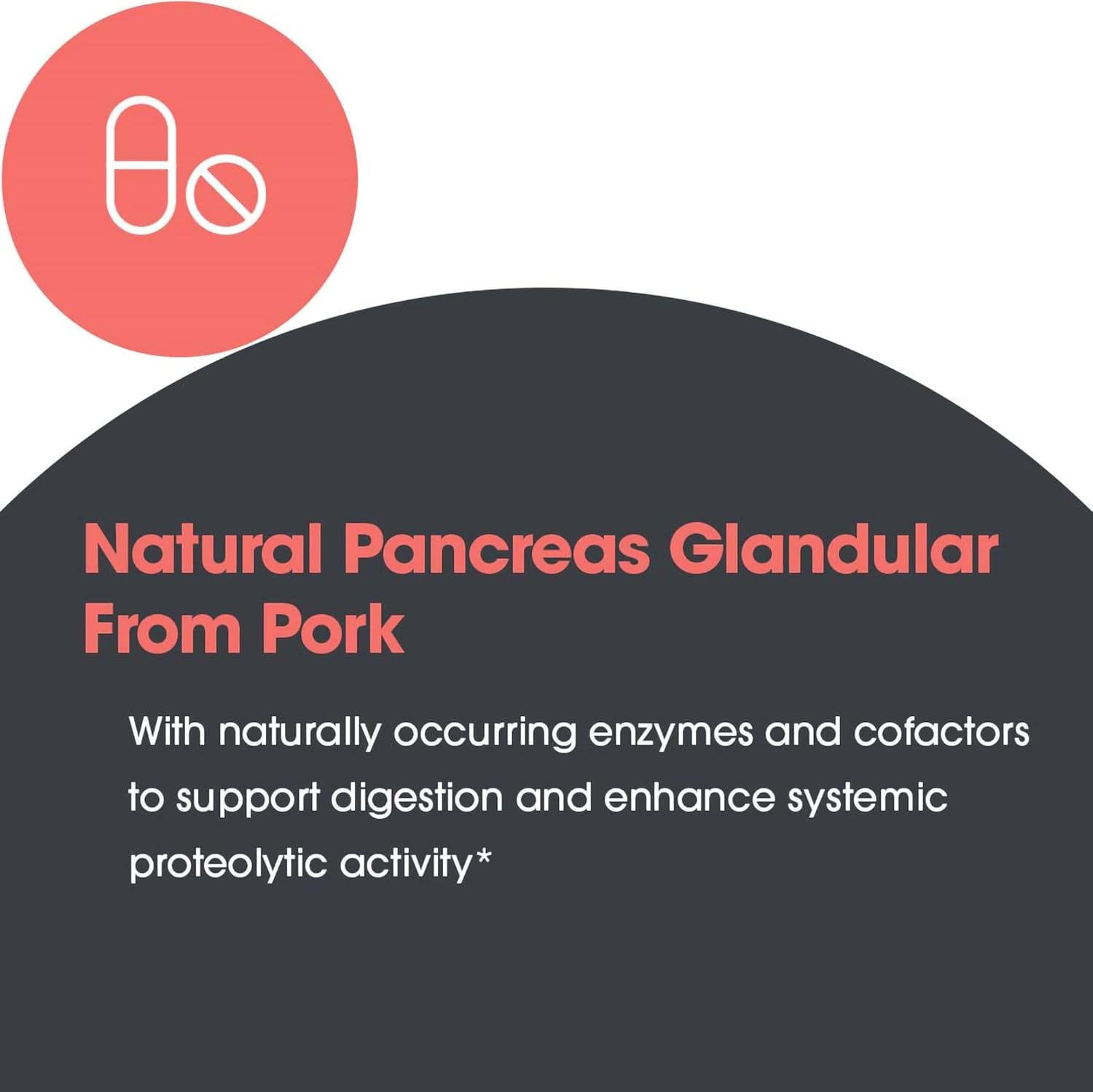 Allergy Research Group Pancreas Supplement - Pancreatic Enzymes for Women and Men, Digestive Pork Pancreas Powder Capsules, Healthy Digestion Support - 720 Capsules