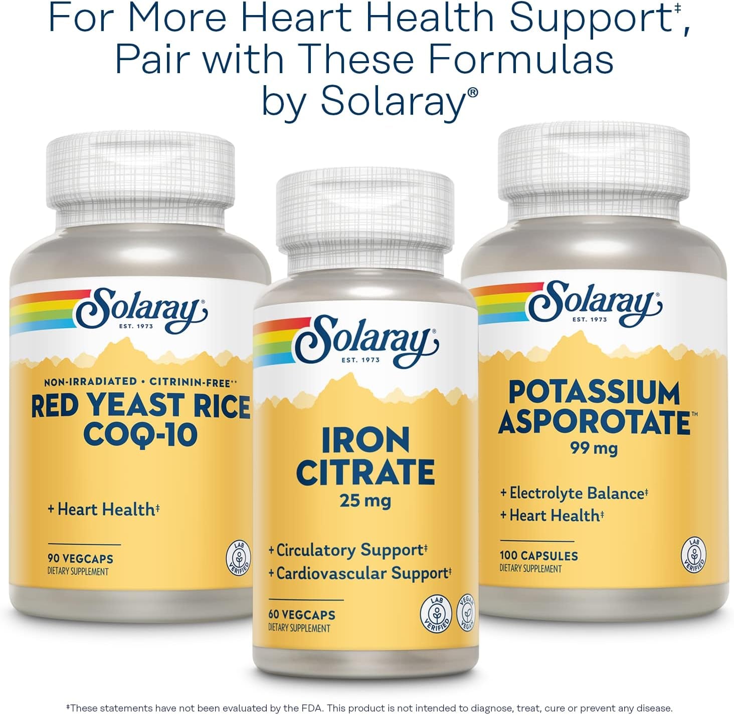 SOLARAY Pure Coq-10 200 Mg | Healthy Heart Function & Cellular Energy Support | Enhanced with Herb Blend | 30 Vegcaps