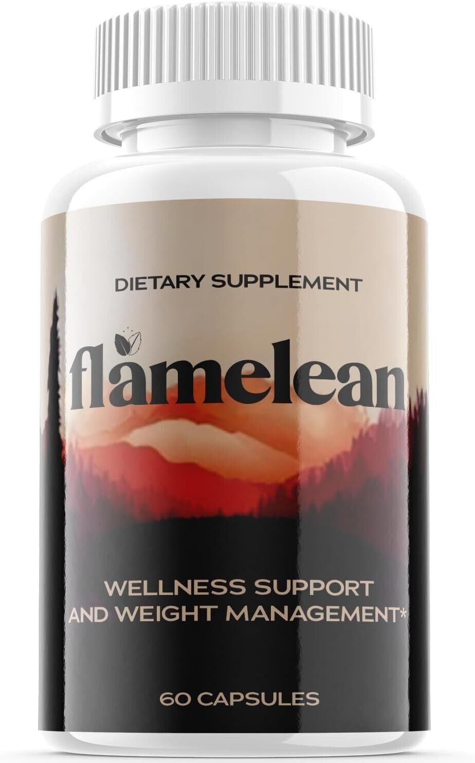 (1 Pack) Flamelean Supplement Pills - Support Weight Loss, Fat Burn - 60 Pills