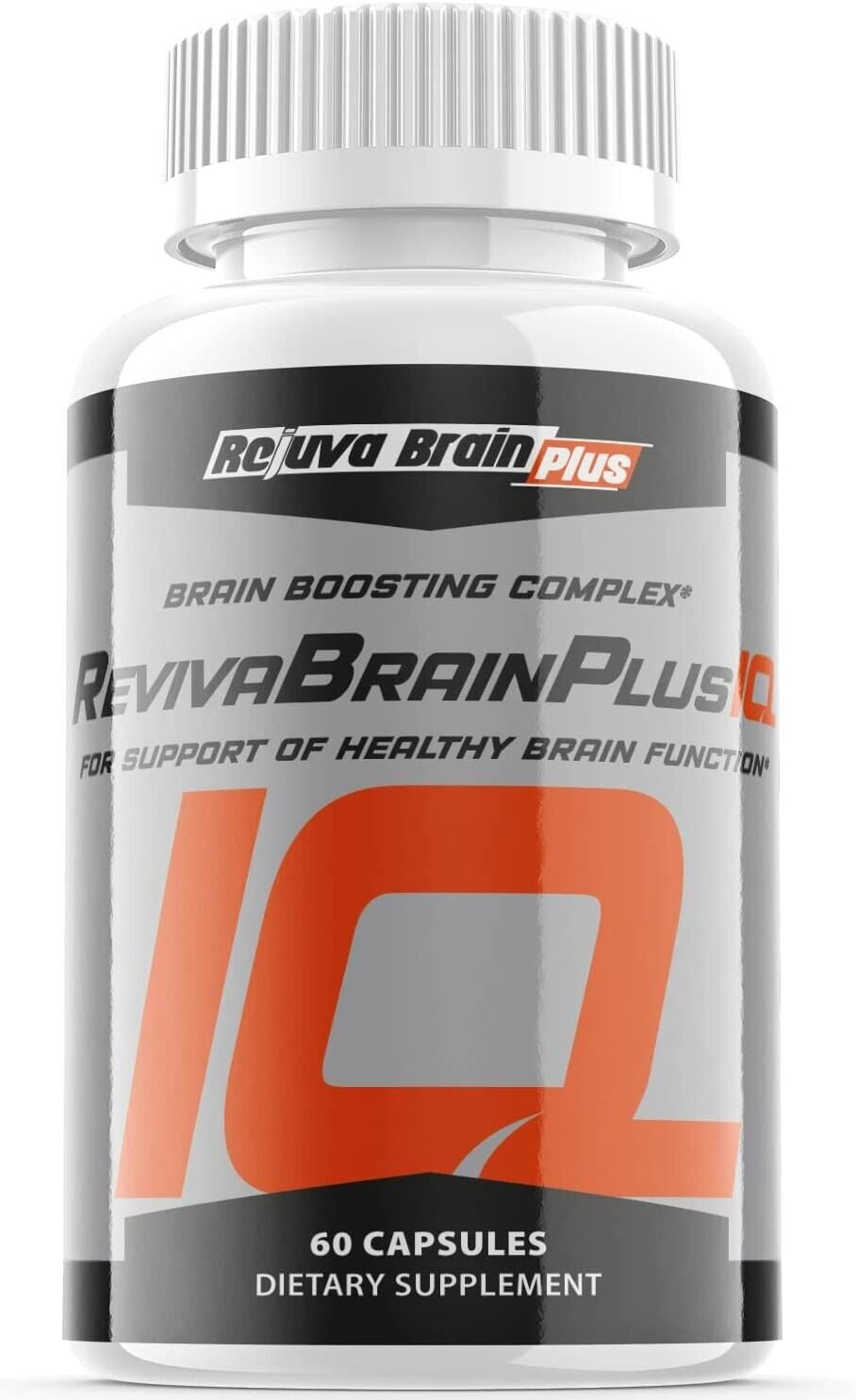 (1 Pack) Brain plus IQ Supplement Pills - Brain Productivity Support - 60 Caps