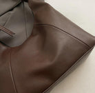 Slouchy PU Leather Hobo Bags Women Trendy Shoulder Bag Crescent Crossbody Purse Satchels Bag Top-Handle Tote Handbag