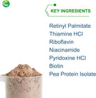 Nutra Biogenesis Ultralean Vegan Chocolate Protein Powder - Plant Based Protein Powder for Men & Women, Lactose Free Pea Protein for Muscle Support with Micronutrients & Vitamins - 1 Lb 5.4 Oz (635 G)