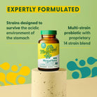 Megafood Megaflora Probiotic plus - Probiotics for Women and Men Digestive Health- 50 Billion Cfus & 14 Strains - Immune Support Supplement - Vegetarian - 30 Capsules
