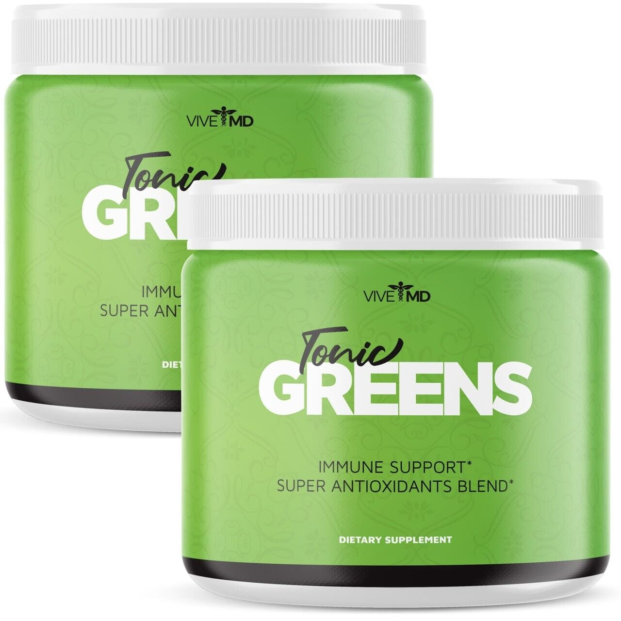 Tonic Greens Vitamin Boost Supplement - Official Formula (2 Pack)