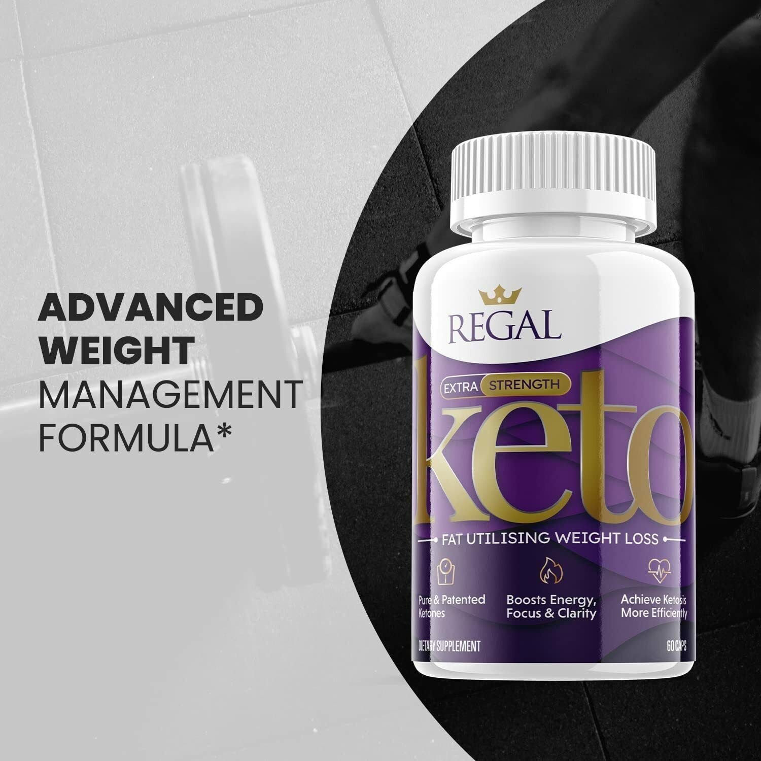 (2 Pack ) Regal - Keto Supplement for Weight Loss & Energy Boosting