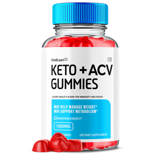 Vividlean Keto ACV Gummies Support Weight Management and Metabolism 60 Gummies