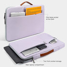 17.3 Inch Laptop Sleeve Case Briefcase Bag for HP 17.3 Laptop, HP Pavilion 17/ Envy 17T/ PROBOOK 17, Dell Inspiron 17, Lenovo ASUS ACER MSI 17.3 Waterpoof Computer Bag -Purple