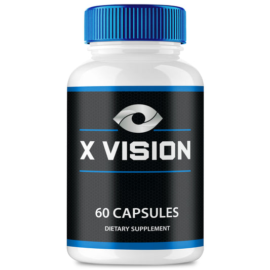 X Vision Eye Support Pills, X-Vision Clear Vision & Overall Eye Health 60Ct