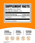 Bulksupplements.Com L-Theanine Powder - L-Theanine Supplement, L-Theanine 200Mg - Amino Amino Supplement, Pure & Gluten Free, 200Mg per Serving, 250G (8.8 Oz) (Pack of 1)