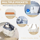 Vacuum Travel Bag with Pump, Vacuum Seal Bags for Clothing, Hospital Tote Bag for Labor and Delivery, Expandable Weekender Mommy Bags Women, Overnight Carry on Bag
