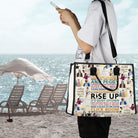 FOTAP Musical Movie Quotes Tote Bag Musical Inspire Shoulder Bag Drama Musical Lover Gift