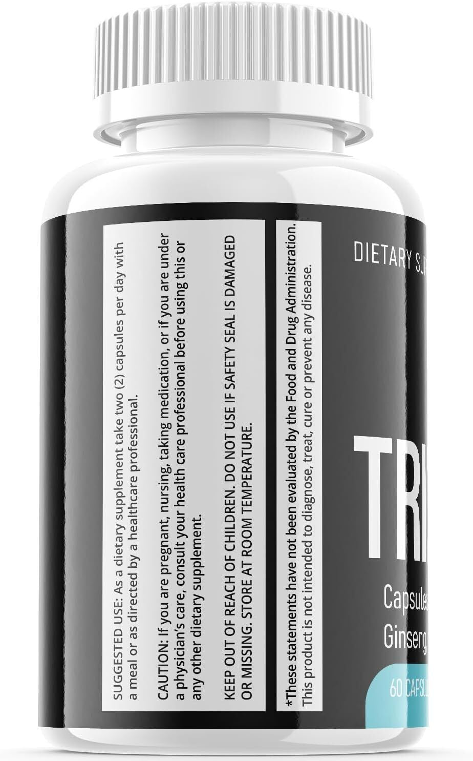 Tridentex Men Pills - Tridentex Male Vitality Support Supplement OFFICIAL -5Pack