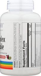 Solaray, High Potency B-Complex Chewable, Natural Strawberry Flavor, 50 Chewables