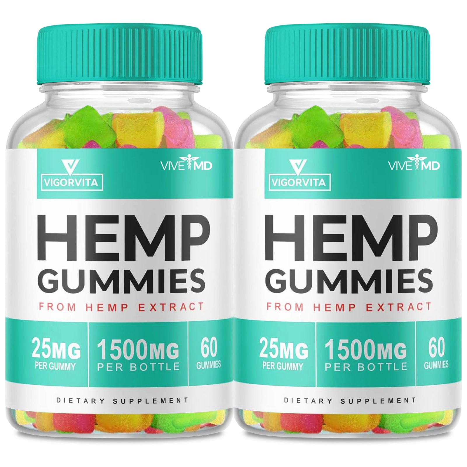 Vigorvita Gummies for Men Advance Dietary Supplement - Official Formula (2 Pack)