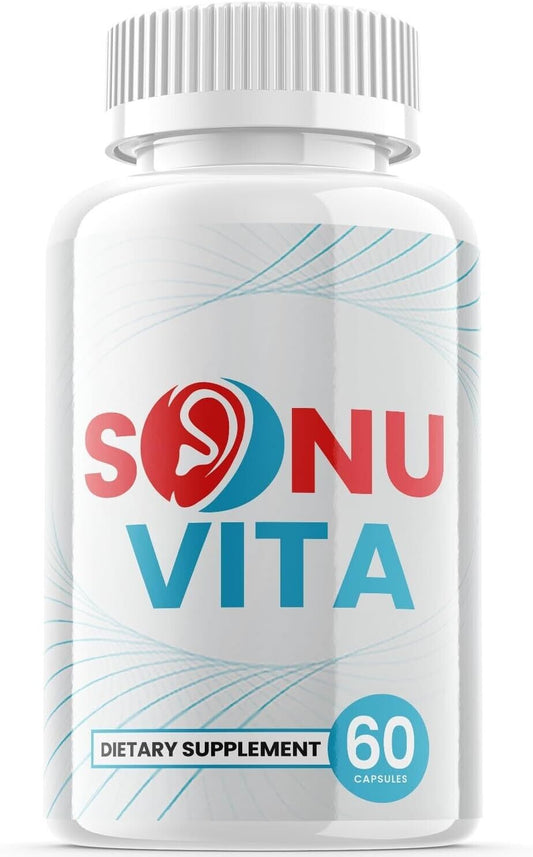 (1 Pack) Sonuvita Hearing Support Pills - Enhance Ear Health & Healthy Hearing