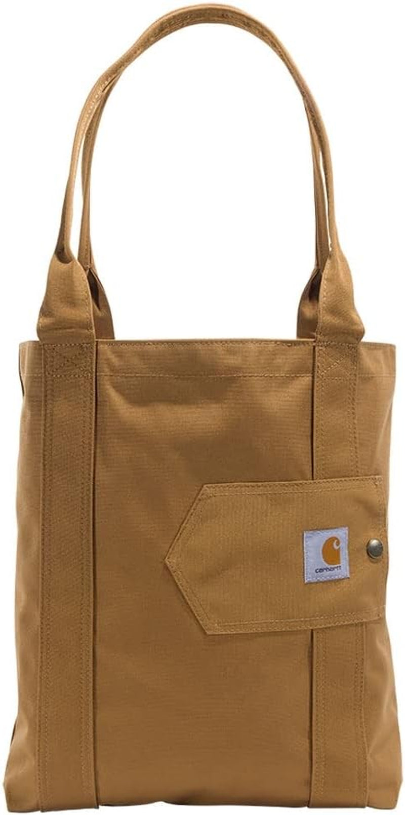 Carhartt Gear B0000378 Vertical Open Tote - One Size Fits All - Carhartt Brown