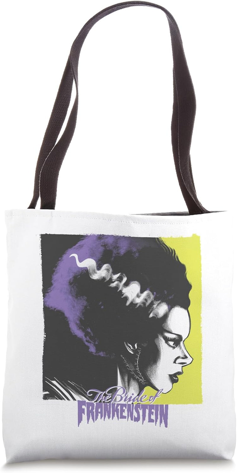 Universal Monsters Bride of Frankenstein Profile Tote Bag