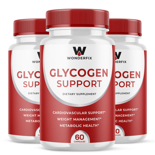 Wonderfix Glycogen Support Blood Pills- Glycogen for Heart Health Official-3Pack