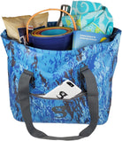 Geckobrands Waterproof Escape Beach Tote – Spacious Travel Beach Bag with Hidden Pocket and Long Handles for Easy Carrying