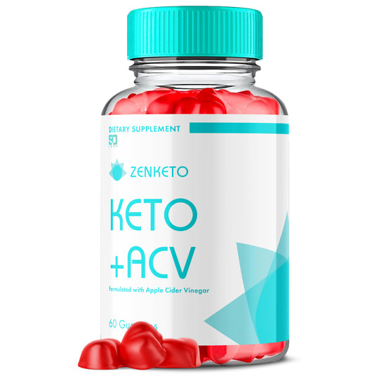 Zenketo - Keto+ ACV Gummies for a Balanced Lifestyle - 60 Gummies