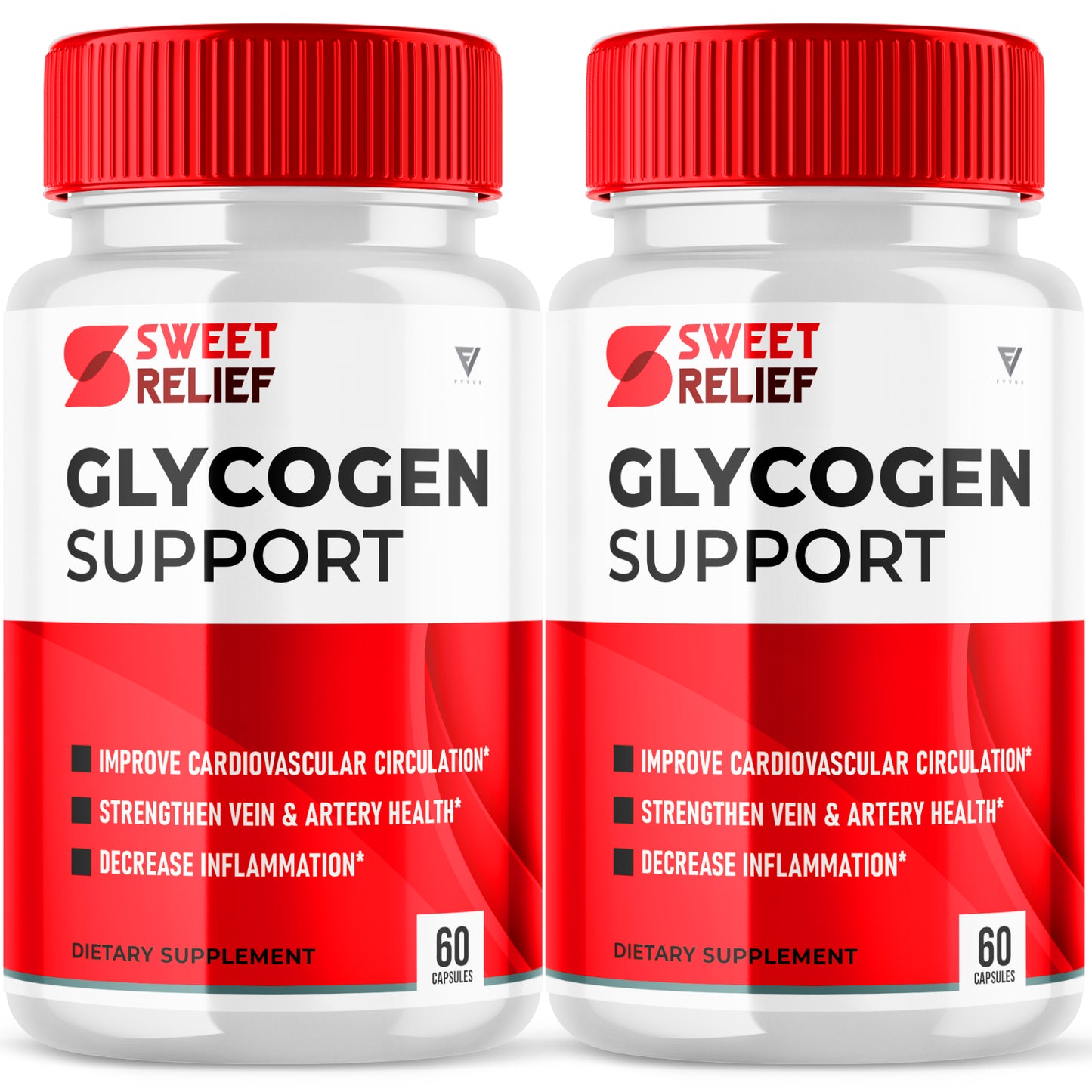 Sweet Relief Glycogen Support - Sweet Relief Blood Vessel Cleaner (2 Pack)