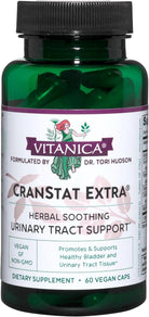 Vitanica Cranstat Extra, Urinary Tract Support, Vegan, 60 Capsules