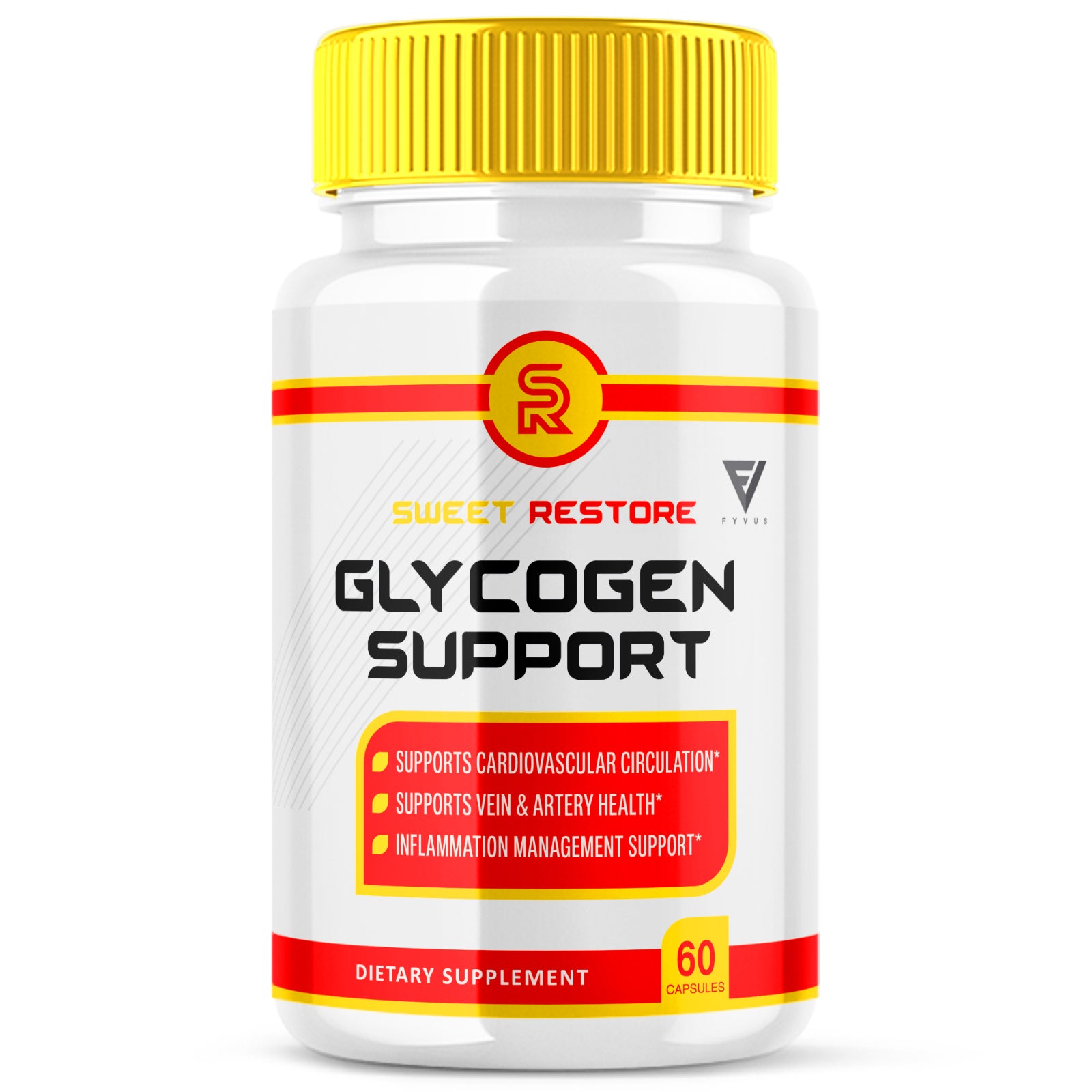 Sweet Restore Glycogen and Blood Sugar Support, Sweet Restore (60 Capsules)