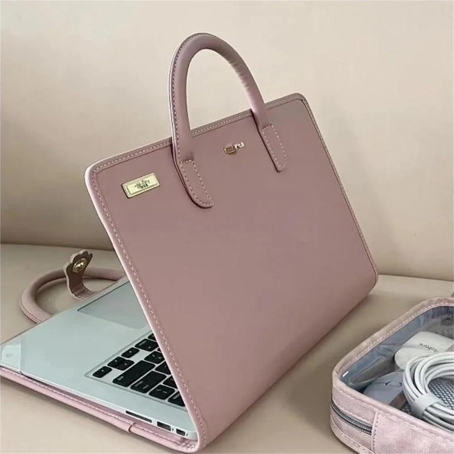 13/14/15.6 Inch Laptop Computer PC Shoulder Bag Carrying Case, Water-Repellent Briefcase Toploader