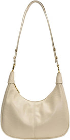 Crescent Hobo Bags Retro Crossbody Bag Vegan Leather Shoulder Purse Soft Cute Handbag for Women