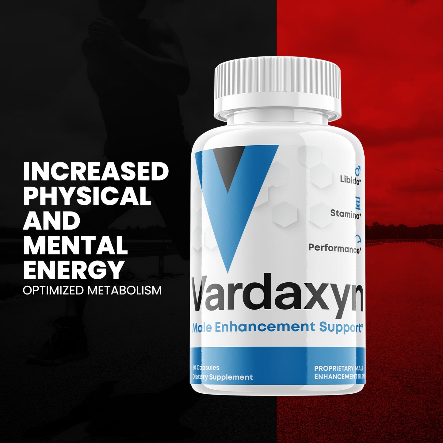 Vardaxyn - Male Virility - 1 Bottle - 60 Capsules