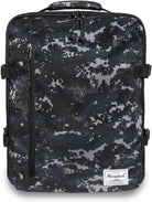 Underseat Carry-On Backpack Luggage Lightweight Casual Laptop Backpack 15.6-Inch Travel Commute Gym Sport Daypack 21L, Digi Camo