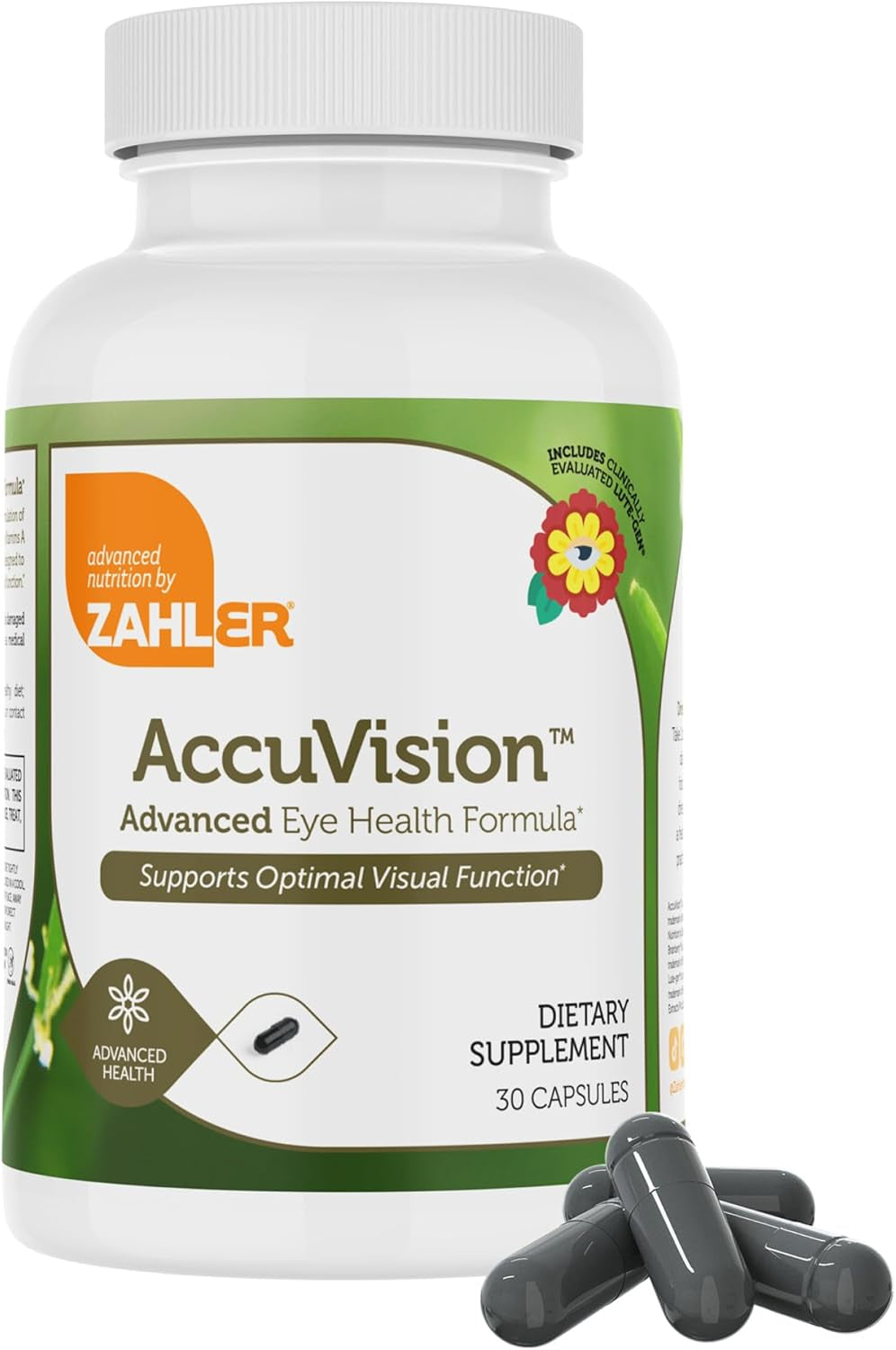 Zahler Accuvision, Advanced Eye Health Formula, 30 Capsules