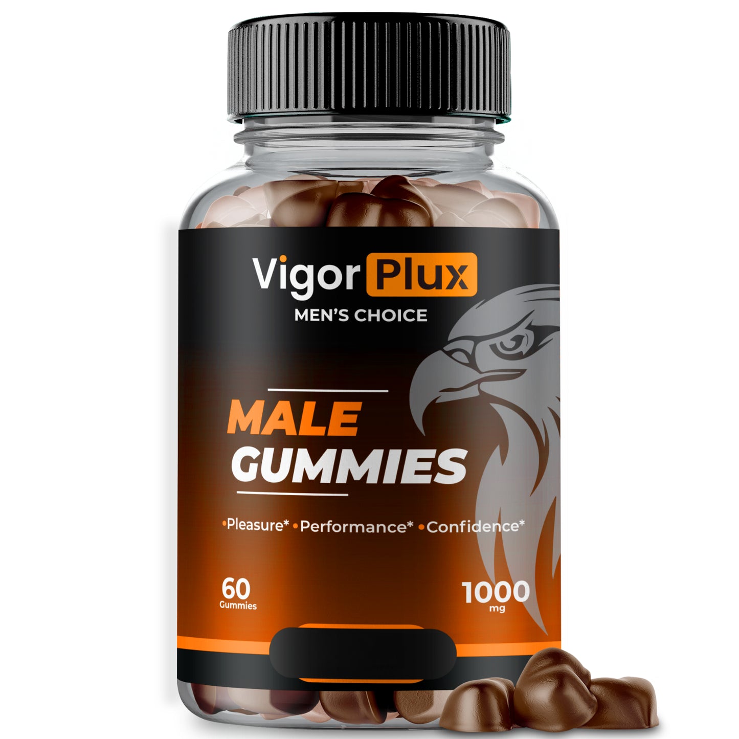 Vigorplux HGW Gummies, Vigorplux Men Supplements (60 Gummies)