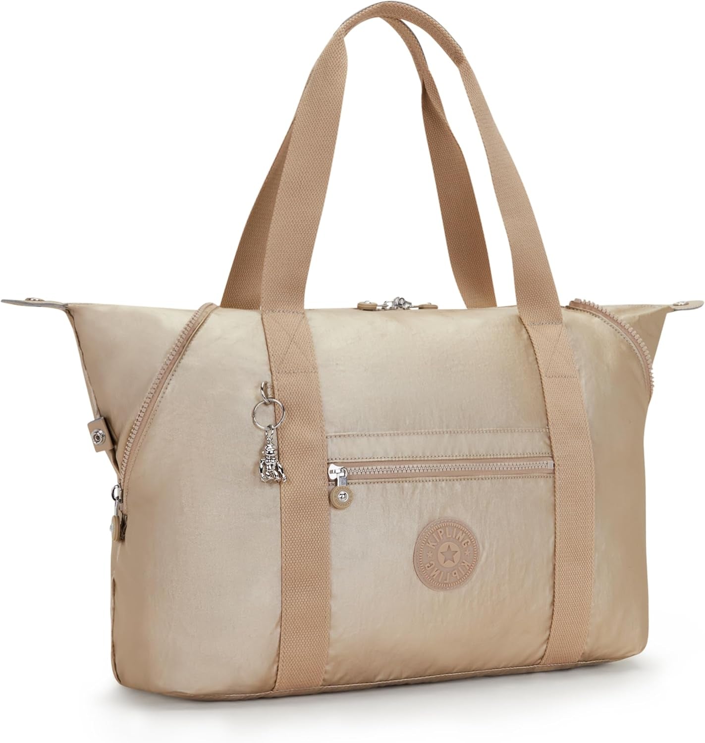 Kipling Women'S Art Medium Tote Bag, Lightweight Large Weekender, Travel Handbag