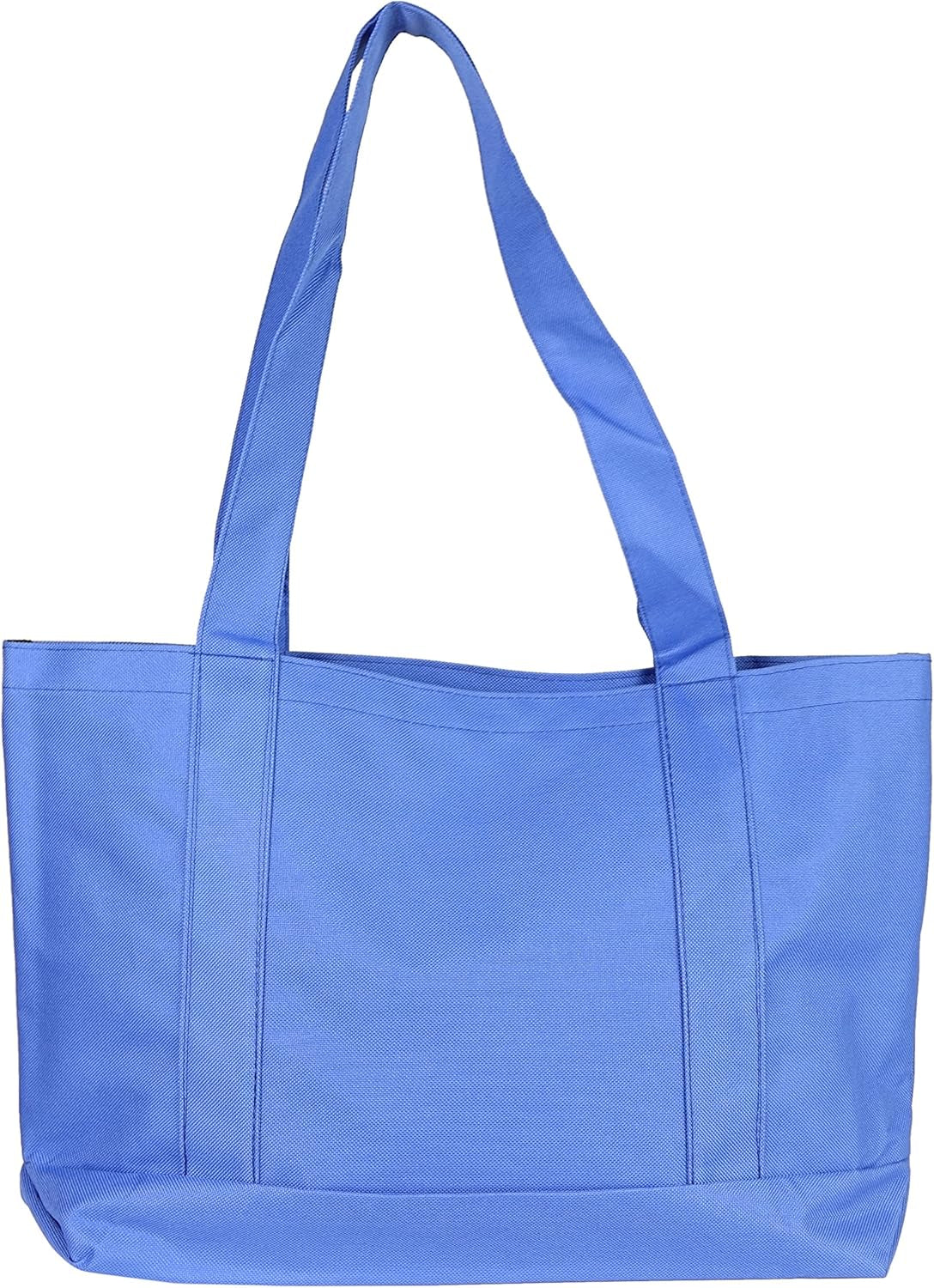 19" X 12" Heavy Duty Polyester Medium Shopping Bag (Tote) - 1 Pack