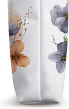 Bassett Hound Sweet Watercolor Floral Dog Bassett Hound Tote Bag
