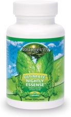 Youngevity Ultimate Nightly Essense - Probiotics with Enzymes - 14 + Strains - Systemic Enzymes - Cutting Edge - 62 Capsules (Pack of 1)