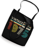 Vintage 1975 Classic Birthday 1975 Cassette Tape Vintage Tote Bag