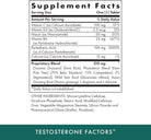 MICHAEL'S Health Naturopathic Programs Testosterone Factors - 60 Vegetarian Tablets - Nutrients to Support Testosterone Production - Kosher - 90 Servings