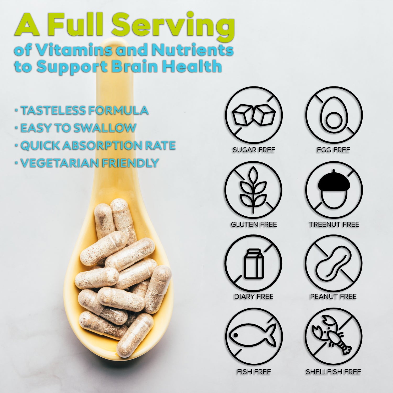 Wealthgenix Supports Cognitive Health, Wellness and Enhances Memory 60 Capsules