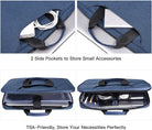 11.6 12.9 Inch Laptop Bag, Men Women Travel Briefcase with Organizer, Waterproof Laptop Sleeve for Lenovo Chromebook 11.6, Surface Pro 7/6/5/4, Macbook Air 13 A2337 A2179, Dell HP ASUS Carry Case,Blue